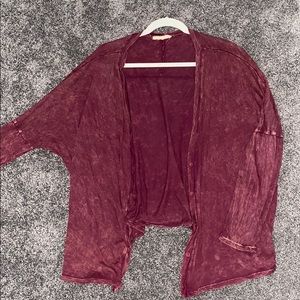 MAROON SWEATER